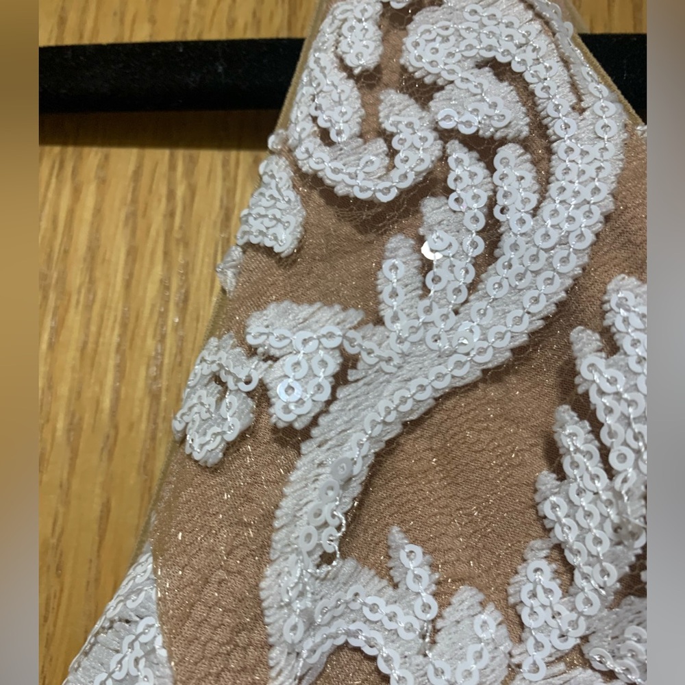 Dress the Population Blair Sleeveless Sequin Lace Midi Dress - Size XXL - Picture 4 of 9